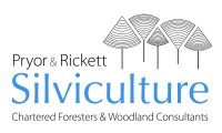 Pryor and Rickett Silviculture logo