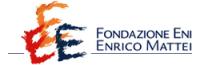 FEEM - Fondazione Eni Enrico Mattei logo